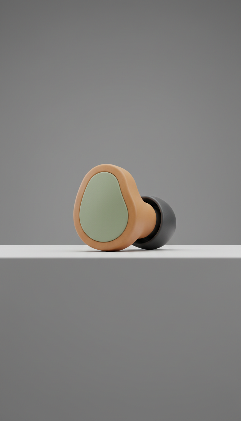 Custom-Molded Sleep Earplug for Nighttime Comfort